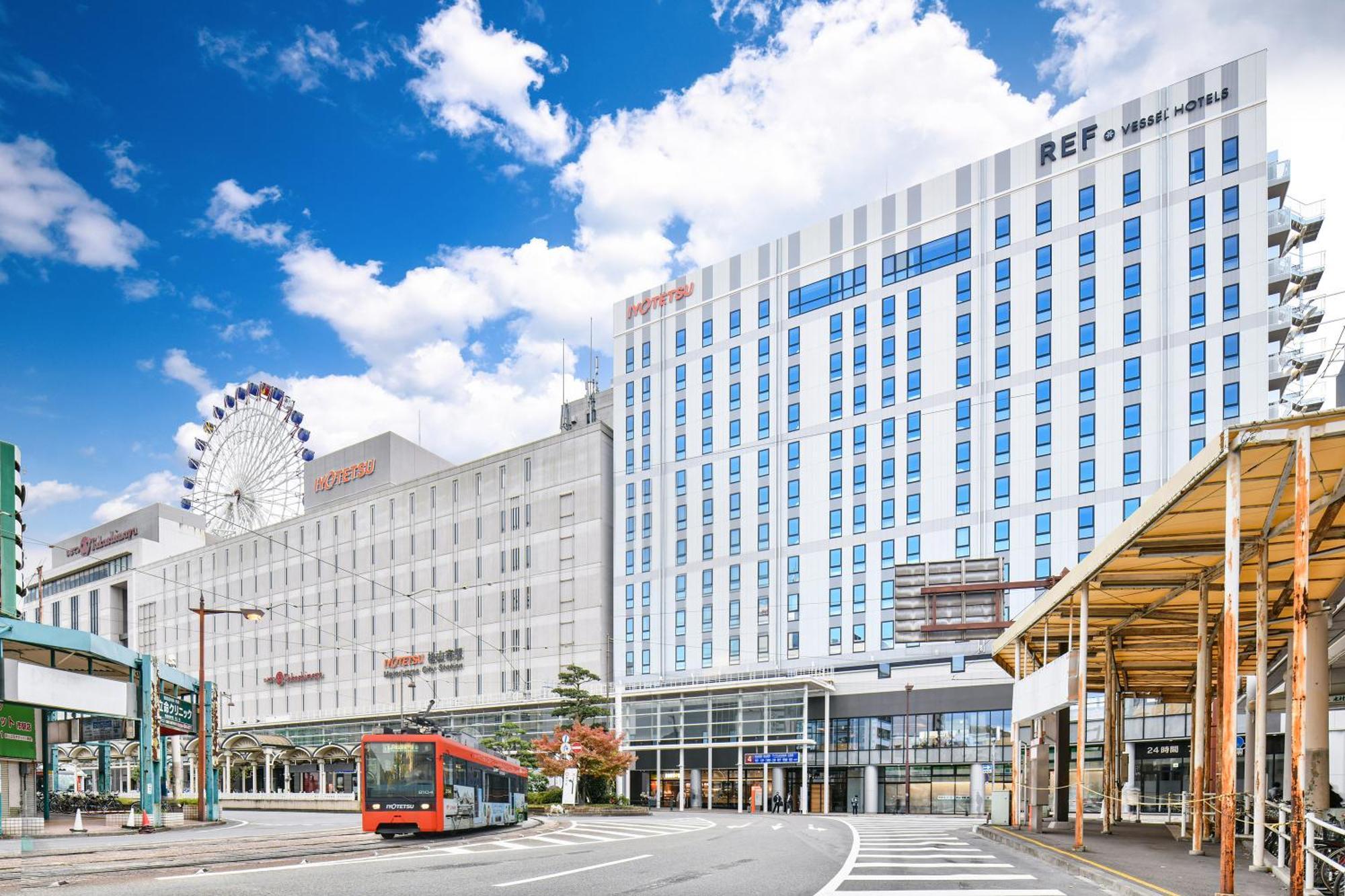Ref Matsuyama City Station By Vessel Hotels Esterno foto